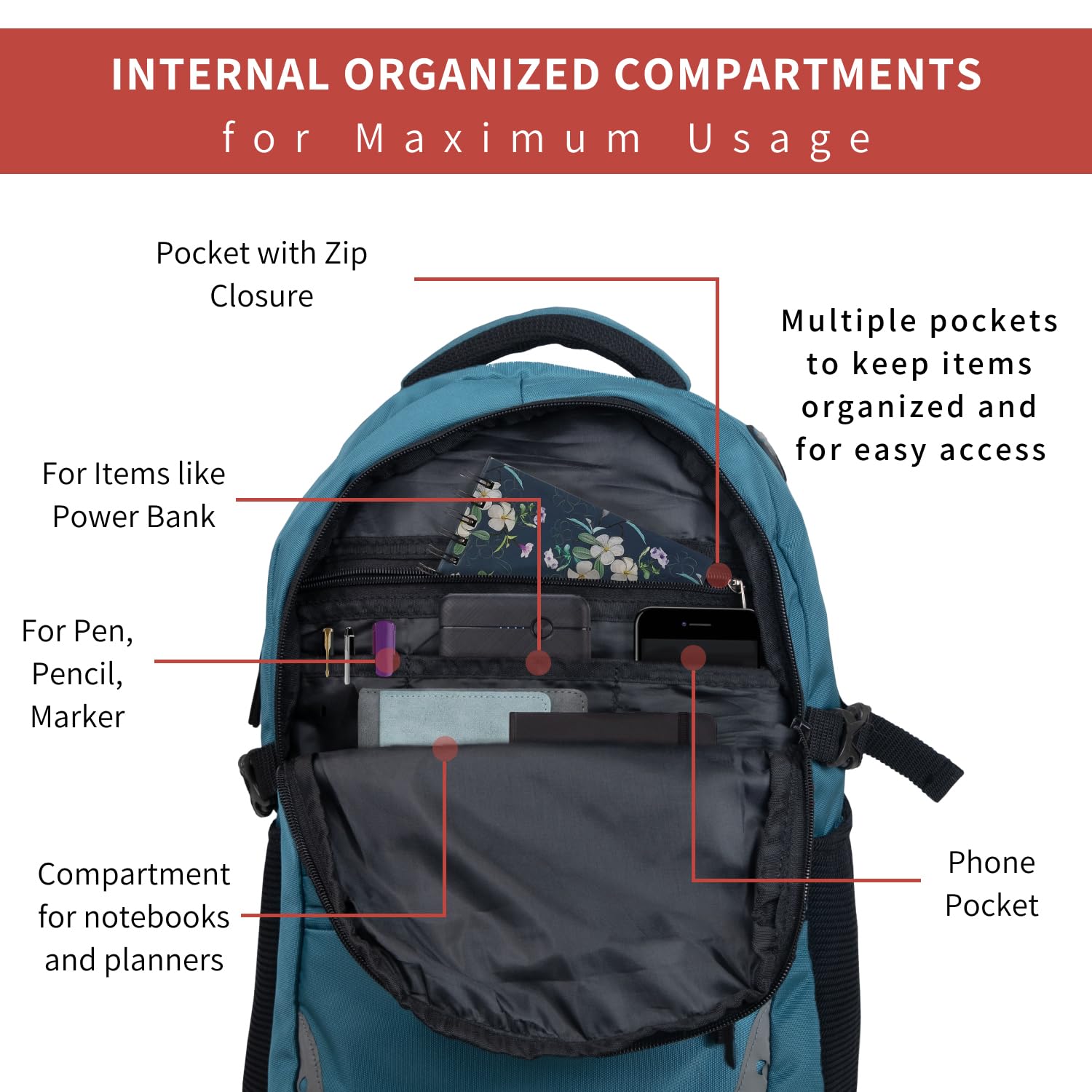 TechWeekend Backpack | Teal