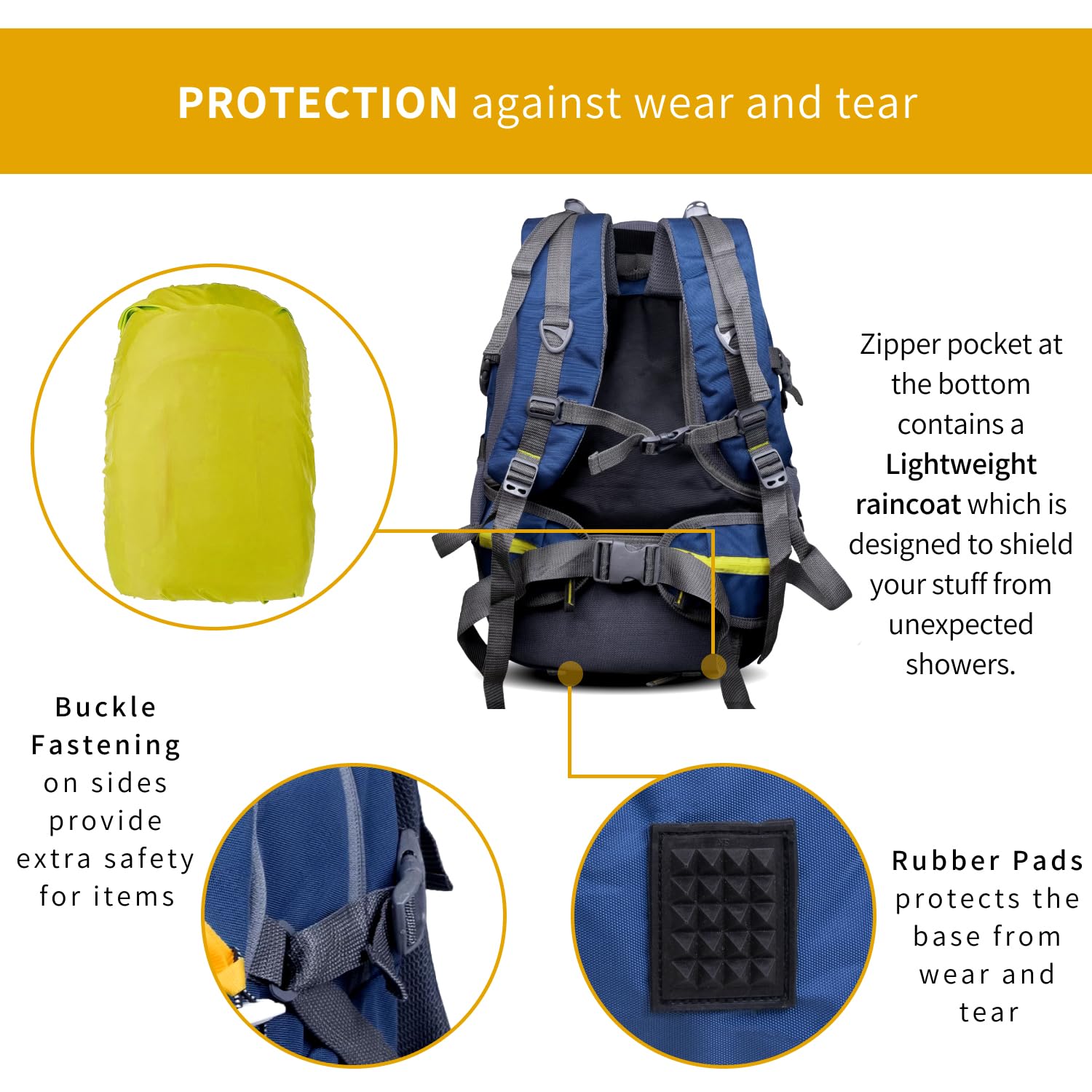 Travel Backpack | Blue