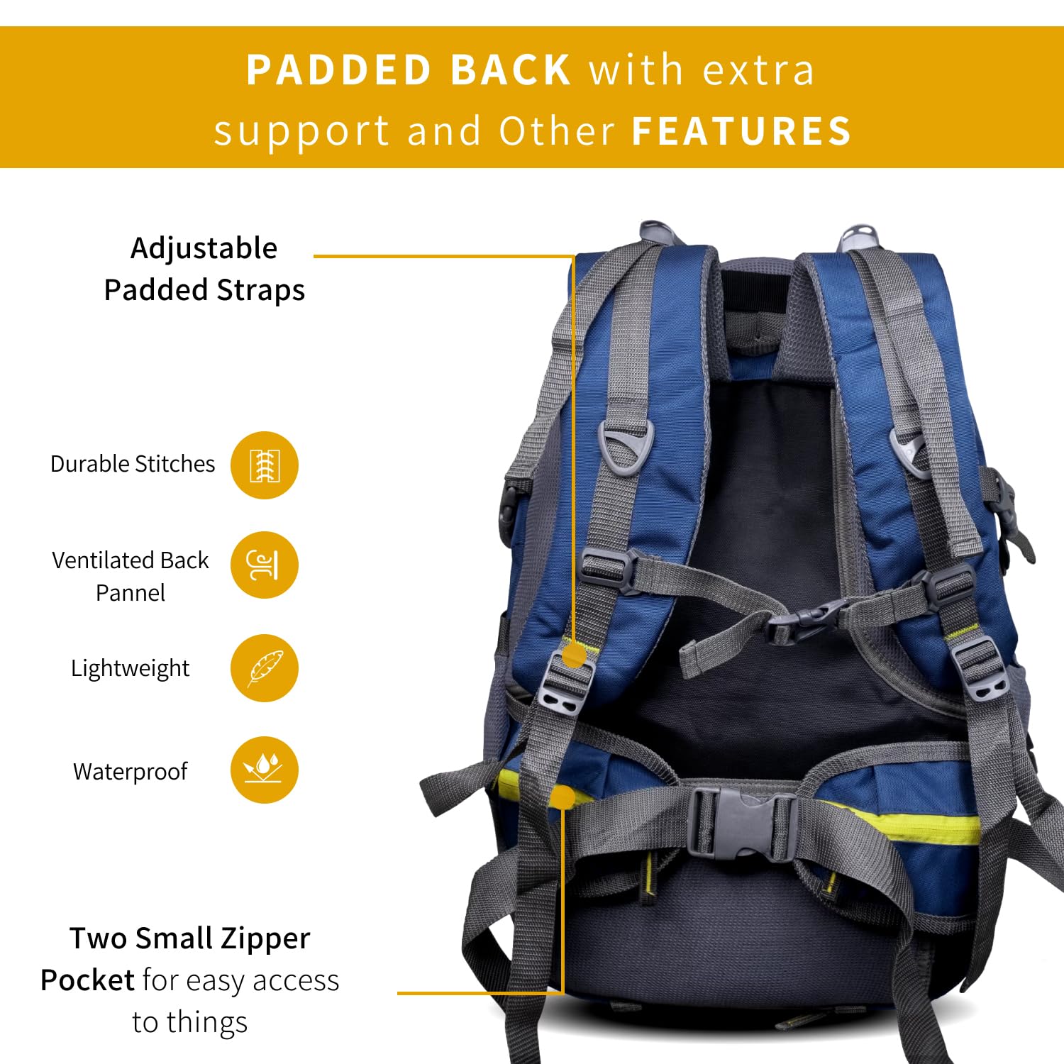 Travel Backpack | Blue