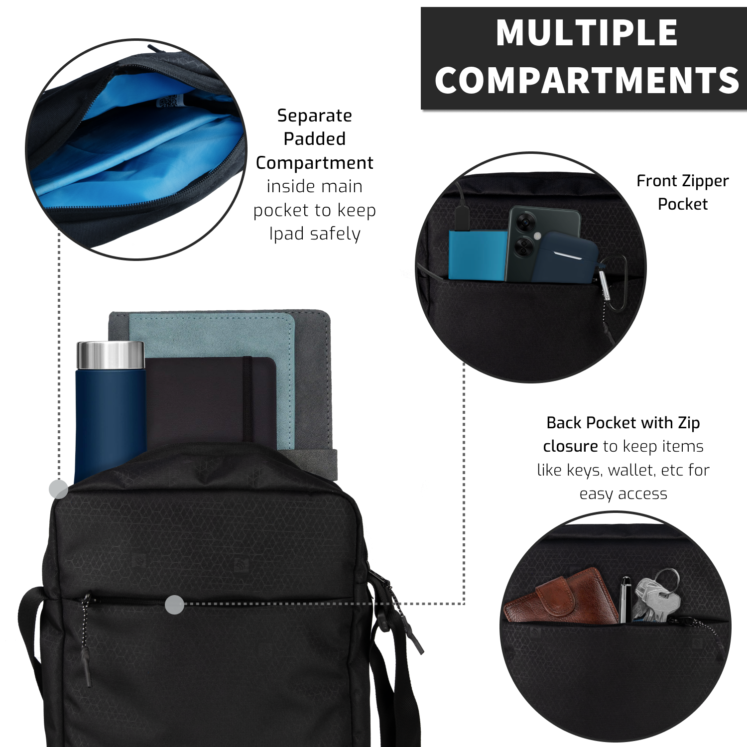Sling bag | Black