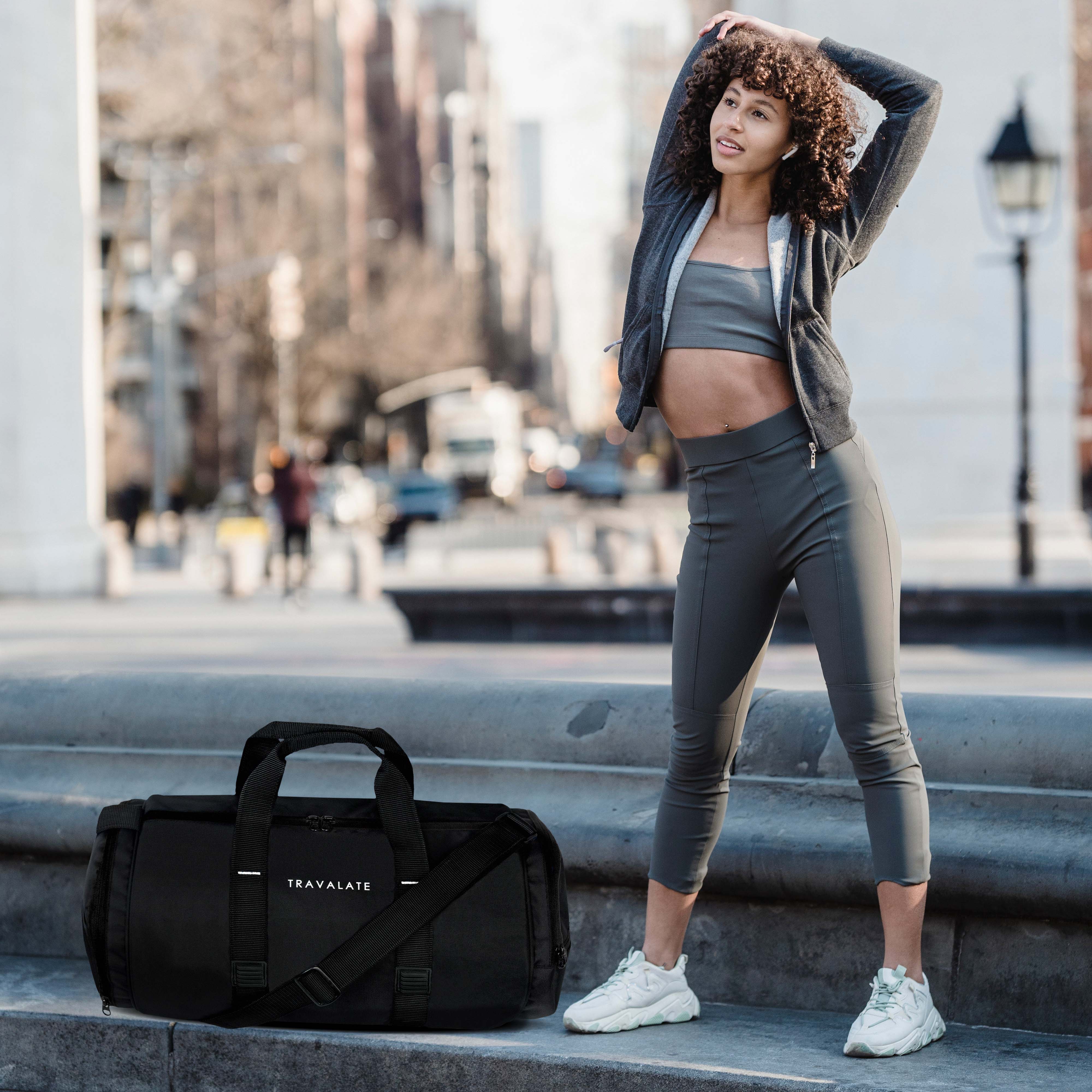 Gym Duffle Bag (32 L) | Black