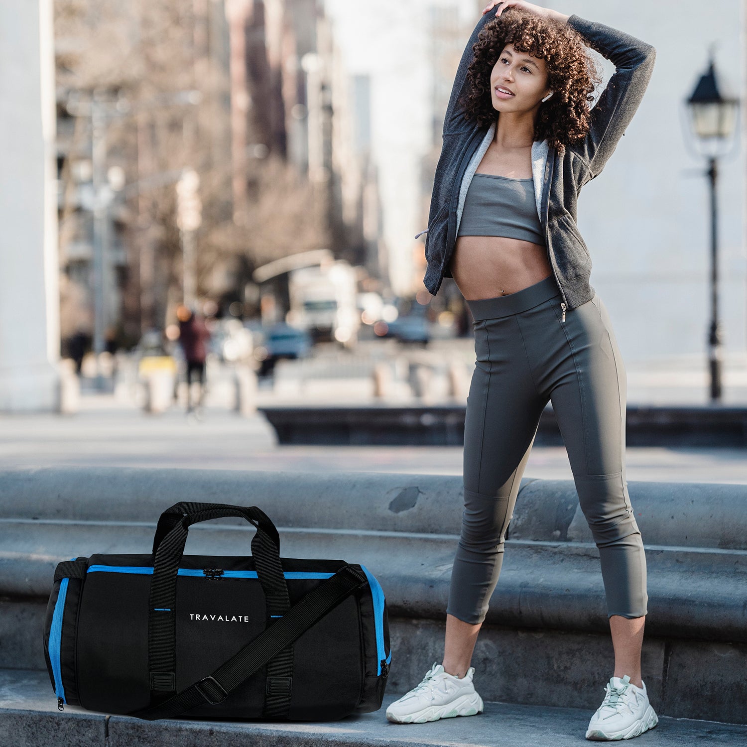 Gym Duffle Bag (32 L) | Blue