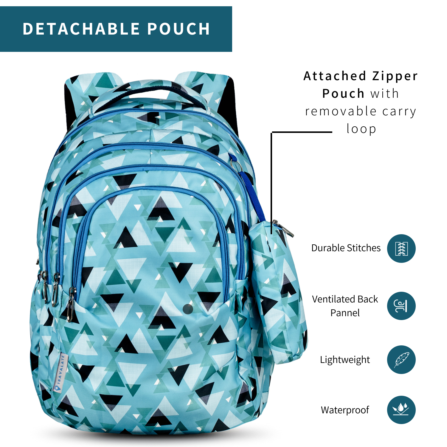 GeoPack School Backpack | Green