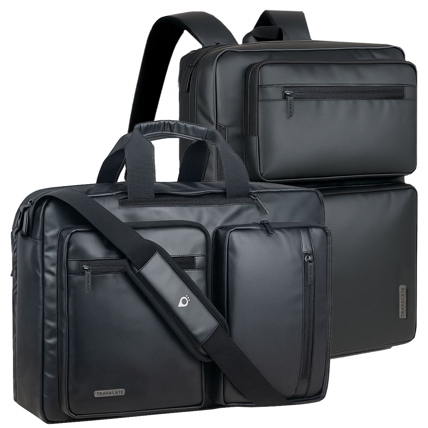 Messenger-Backpack | R Black