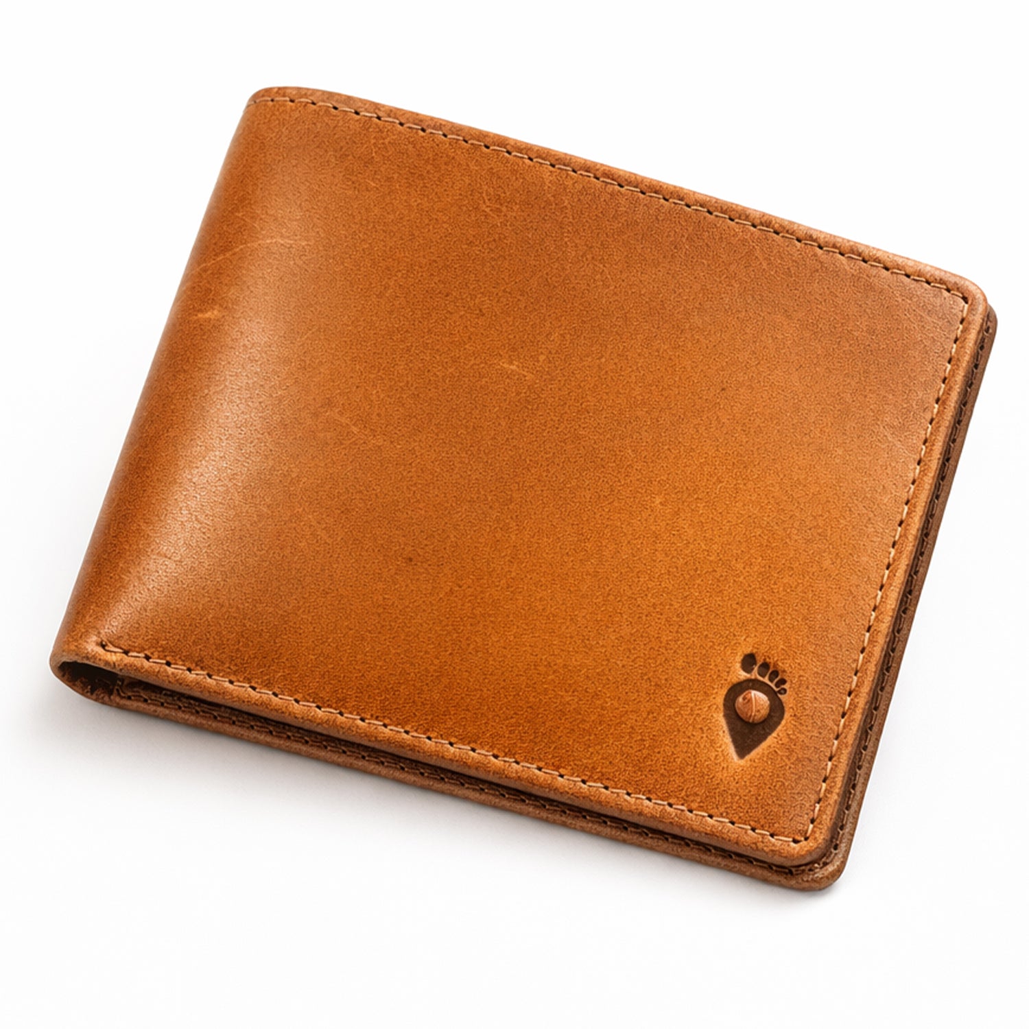 Genuine Leather Wallet - Brown