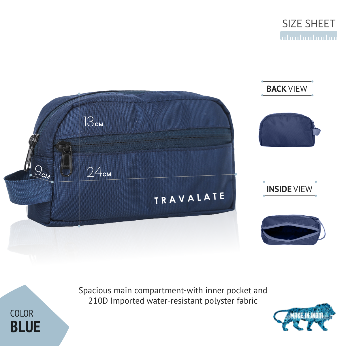 Vector Dopp Kit | Blue