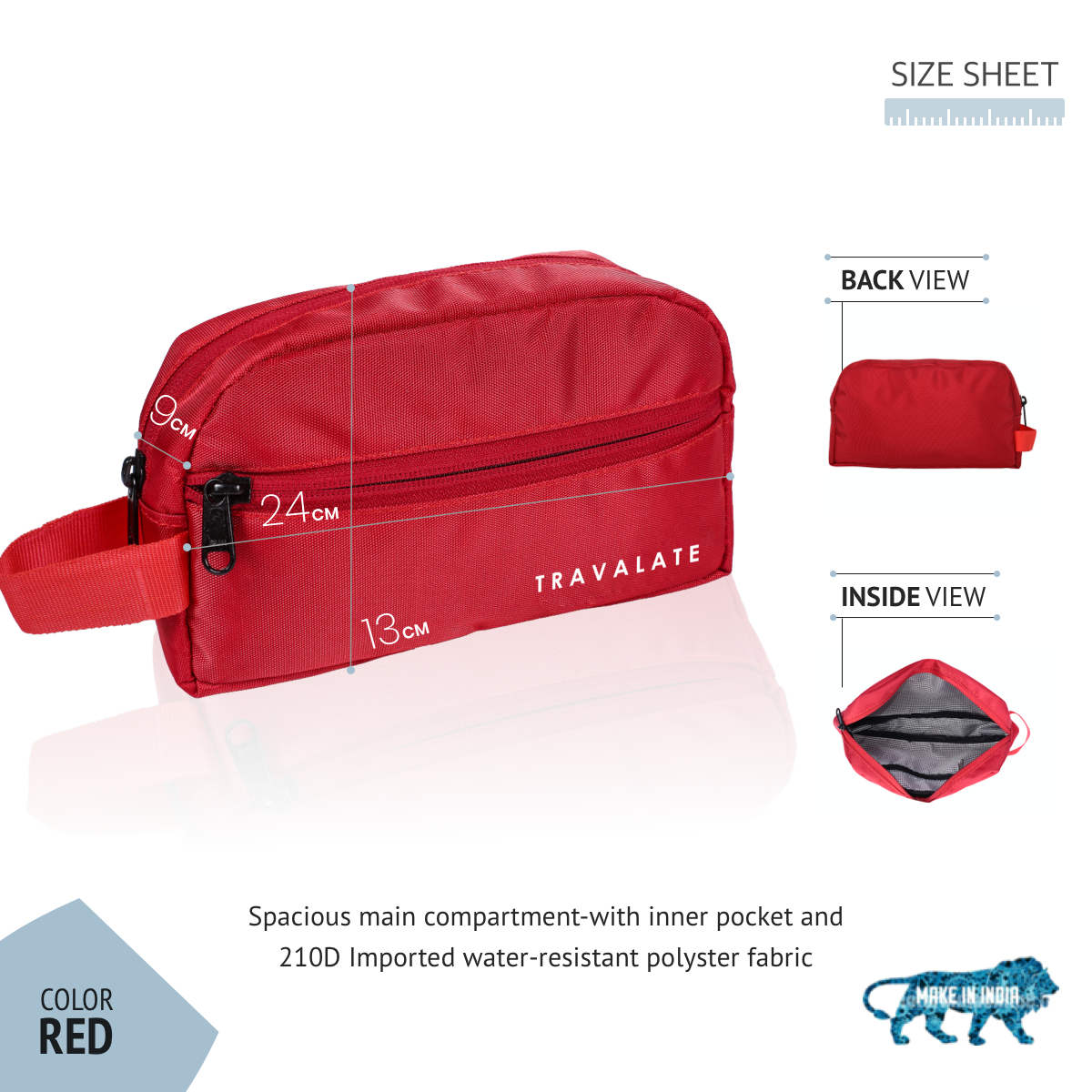 Vector Dopp Kit | Red