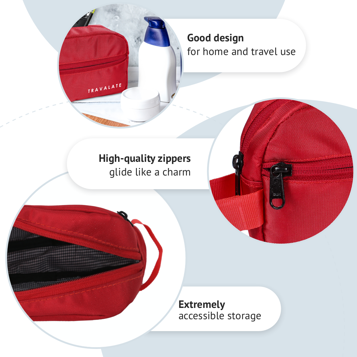 Vector Dopp Kit | Red