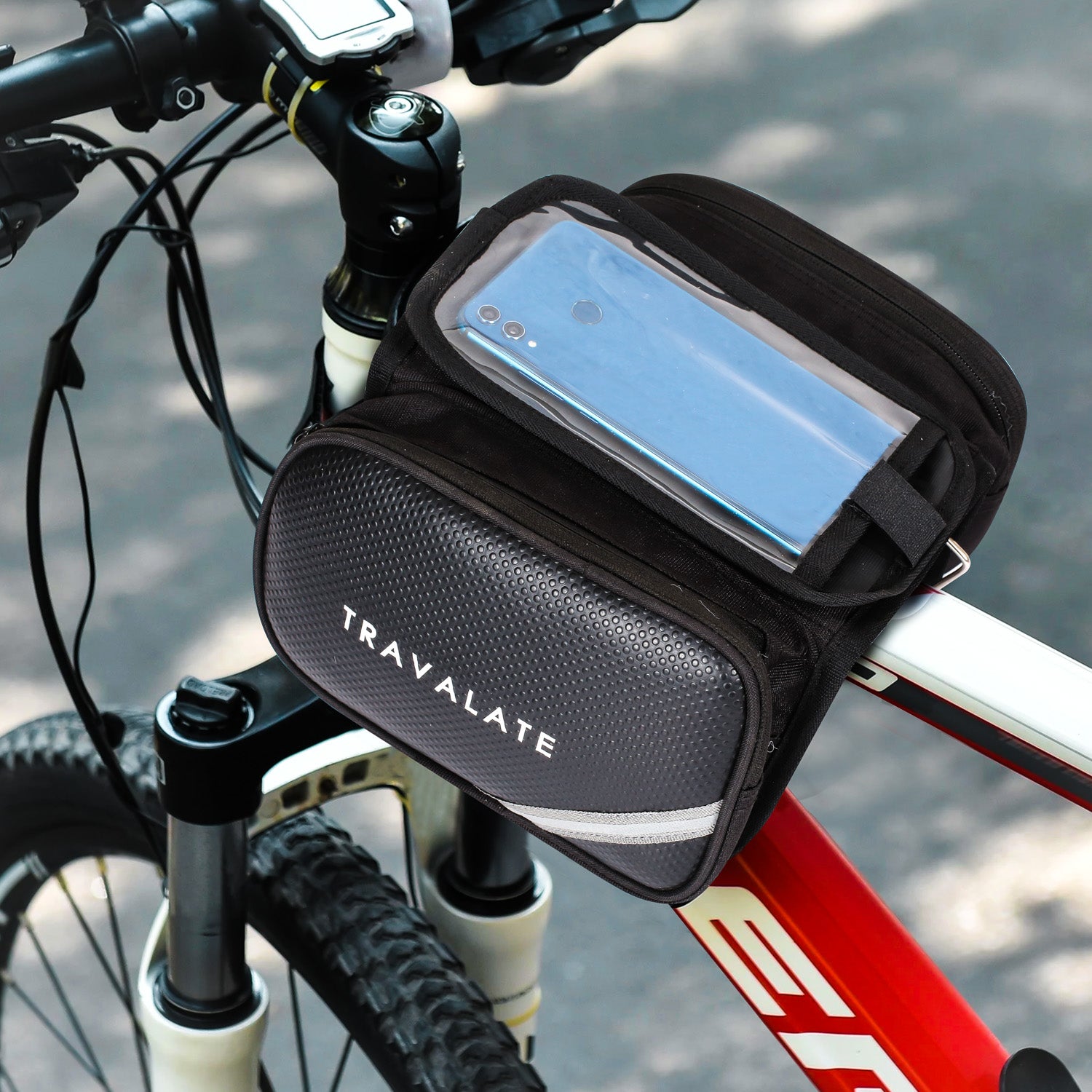 Double Sided Frame Bicycle Bag | Black