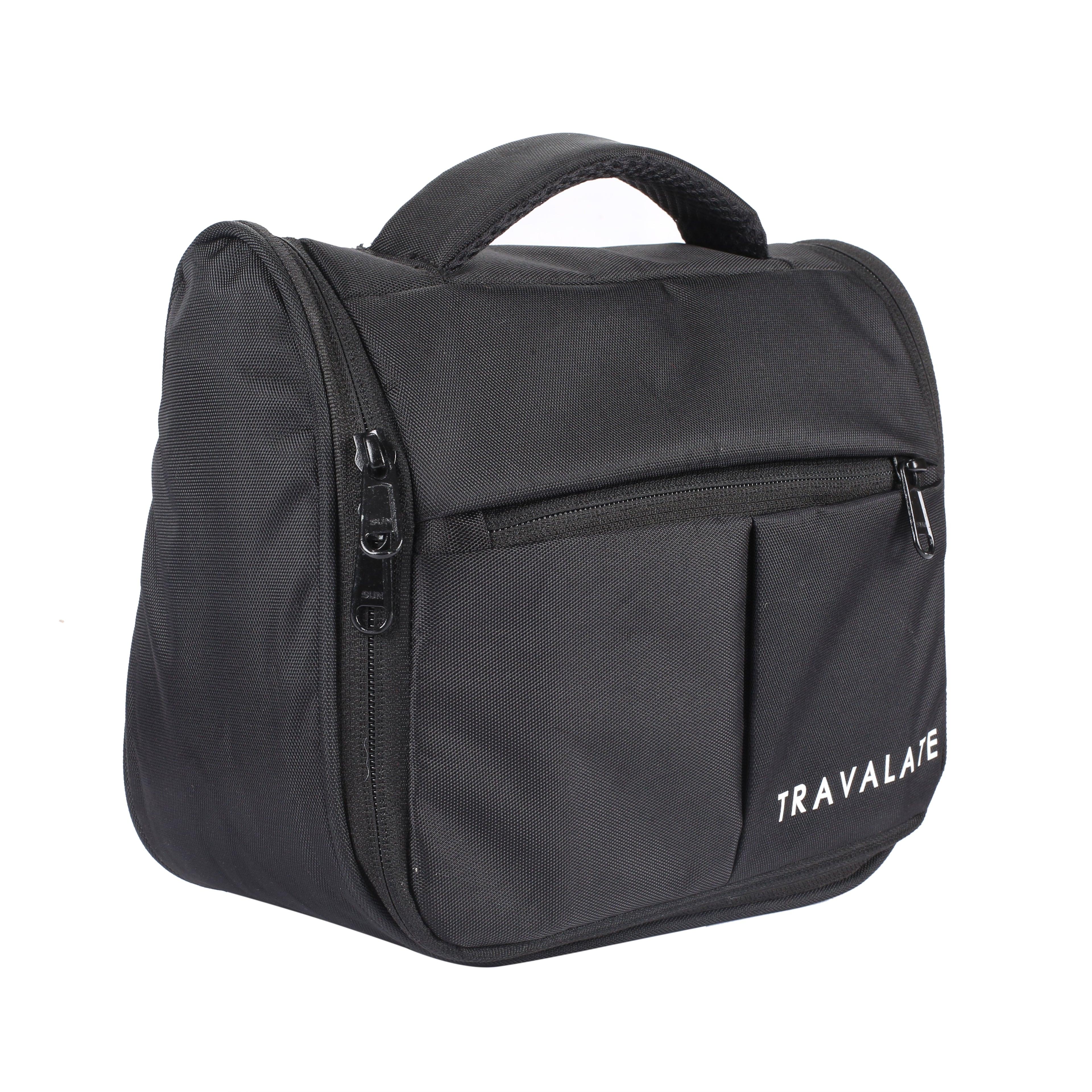 Trendy Multi Pocket Toiletry Bag | Black