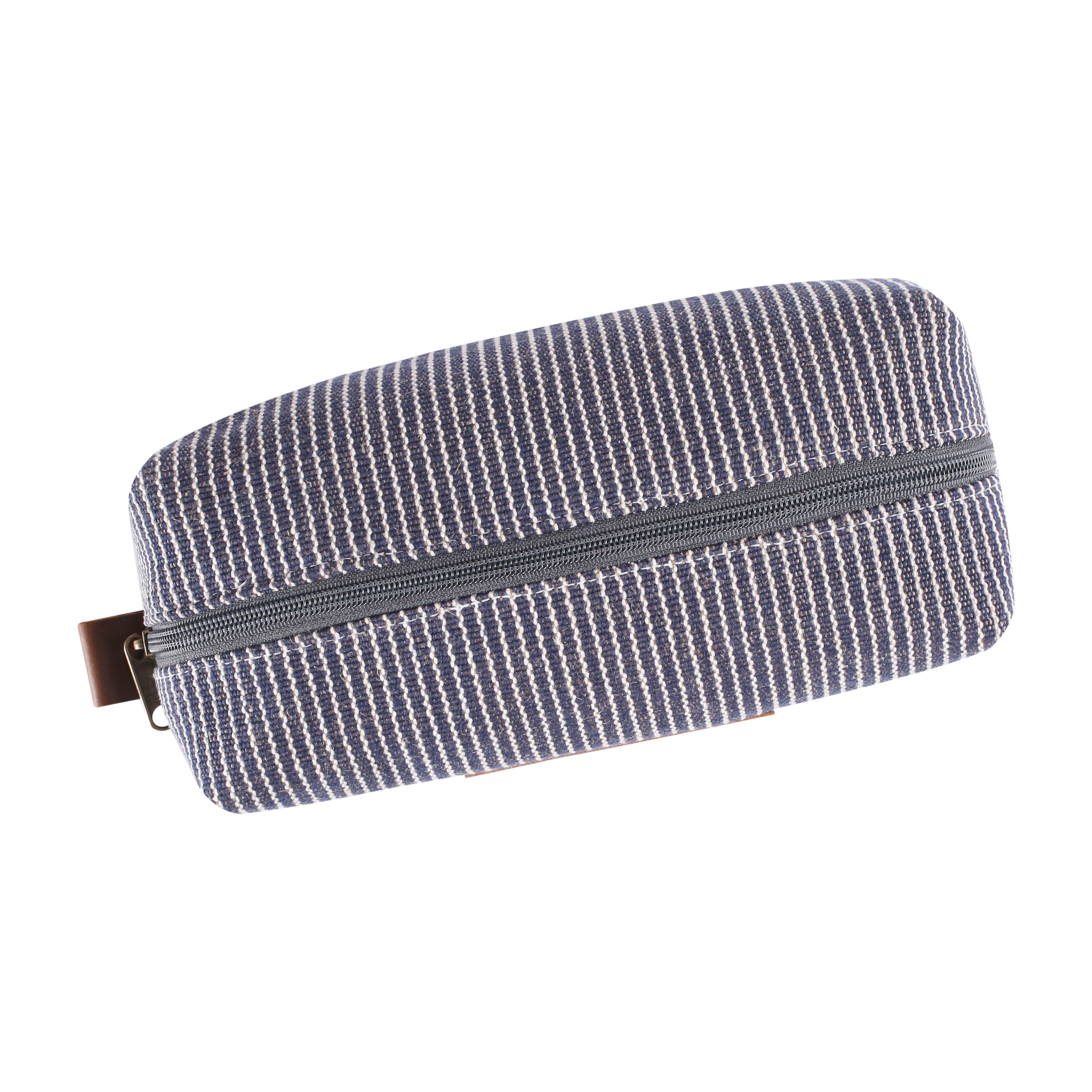 Handcrafted Travel Dopp Kit | Navy Blue