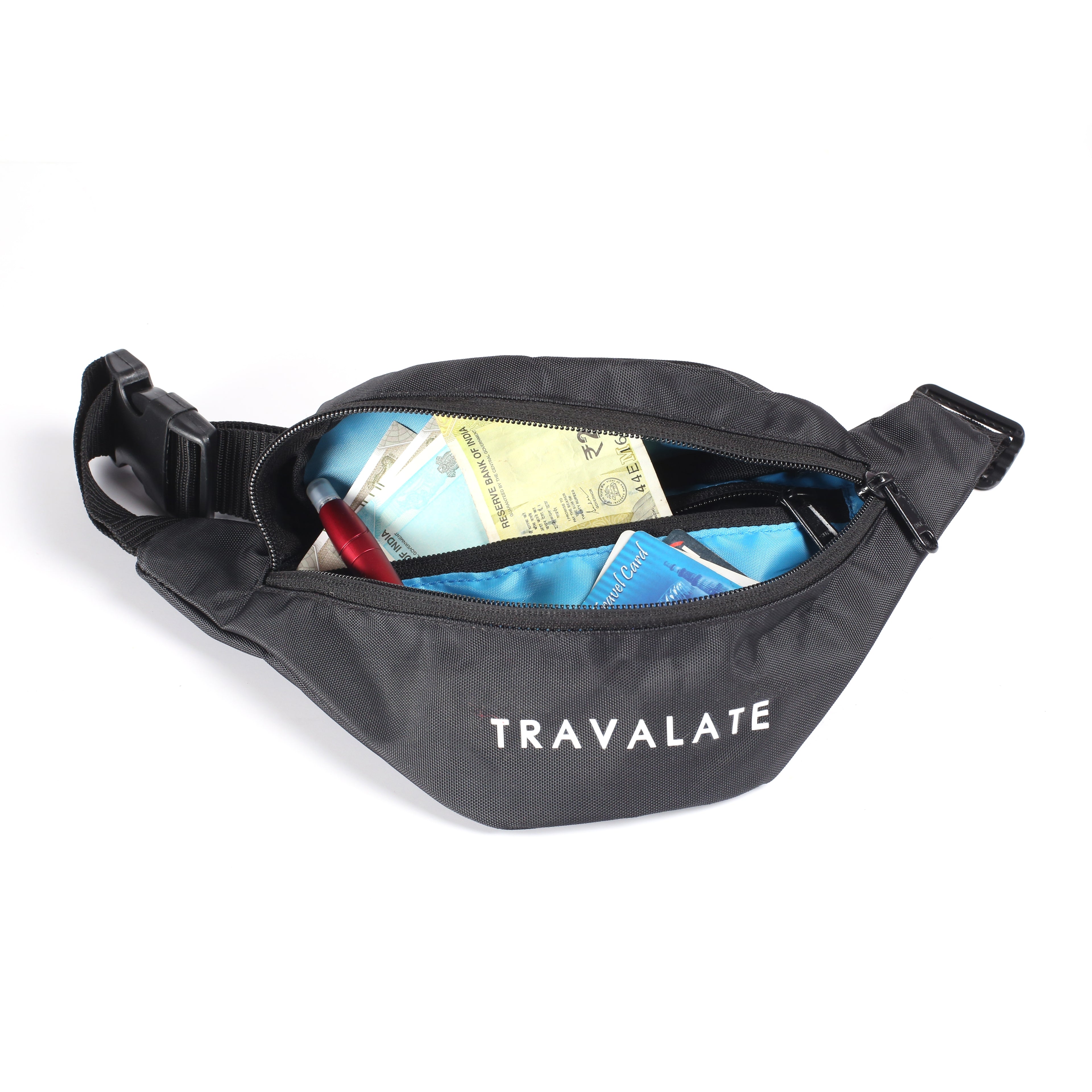 Sporty Waist Bag | Black