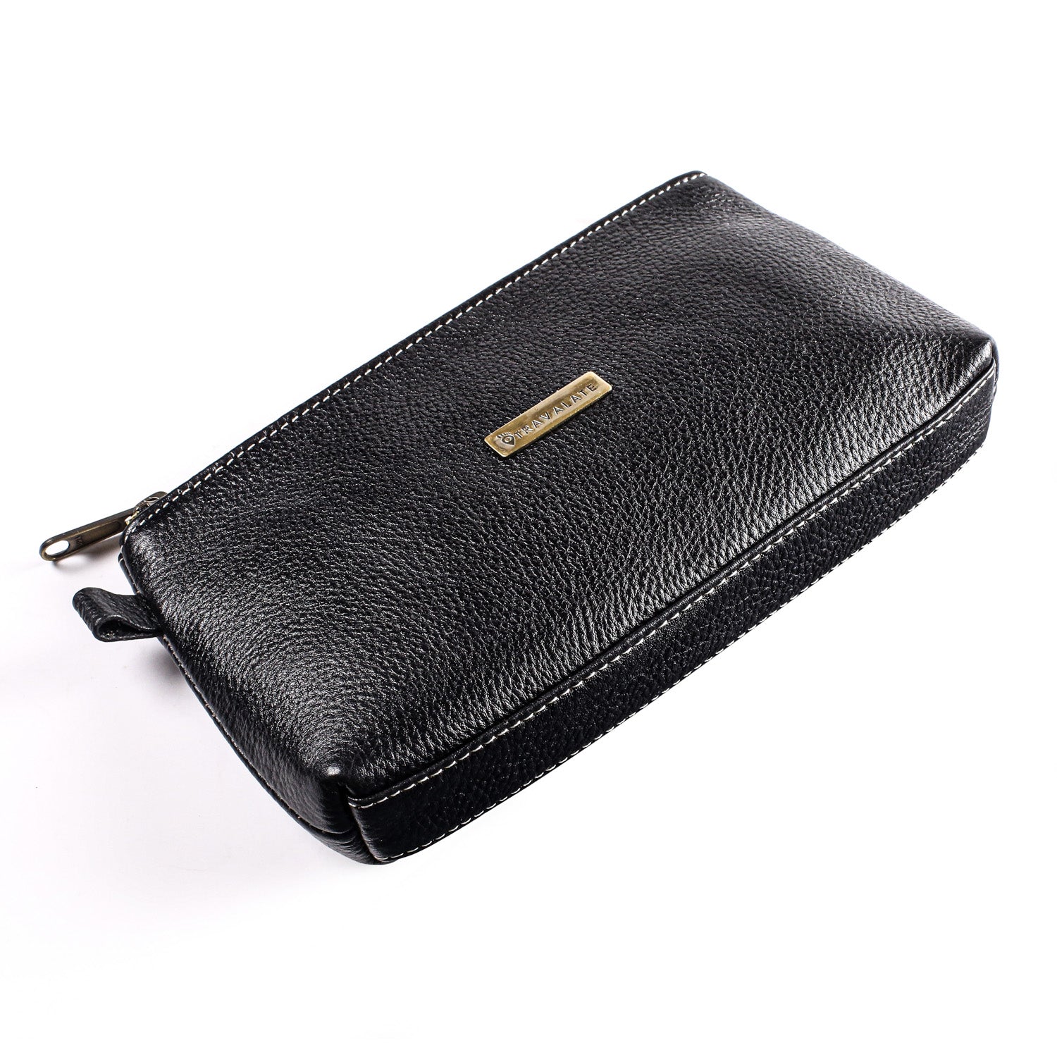 Genuine Leather Stash Pouch | Black
