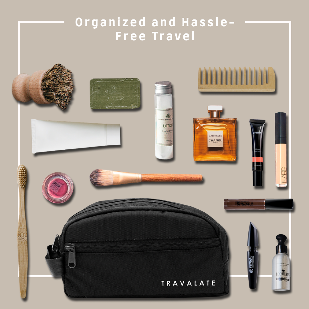 Ultimate On-The-Go Toiletry Kit | Black