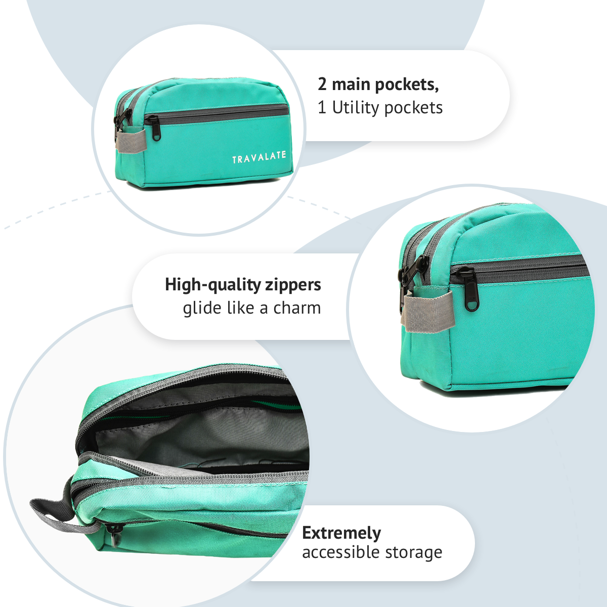 Ultimate On-The-Go Toiletry Kit | Green